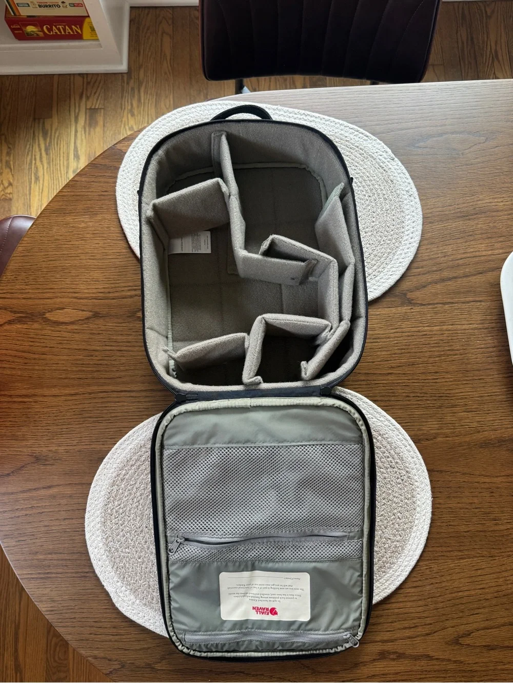 Fjallraven Medium Camera Insert Travel Case - Black